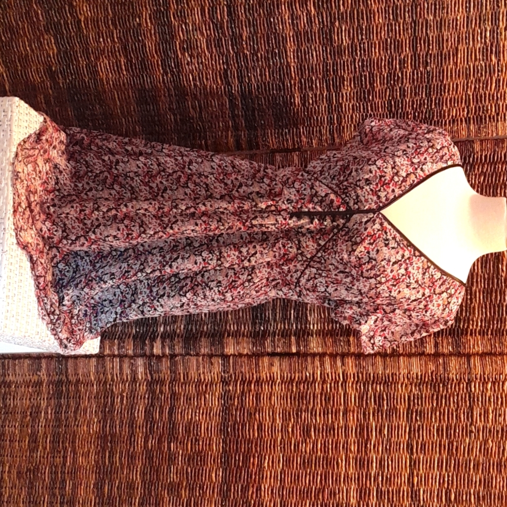 Romy Size XL Floral short sleeve dress